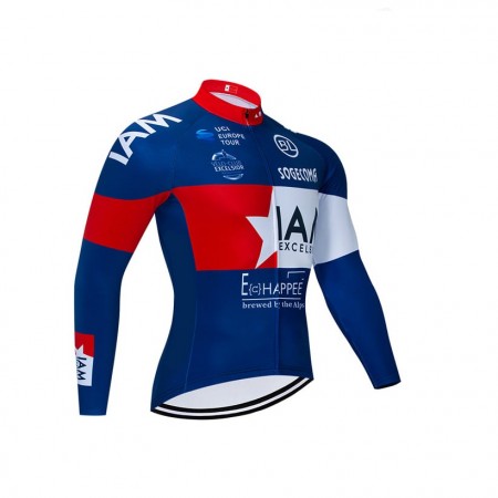 Maillot vélo 2020 IAM Cycling Manches Longues N002